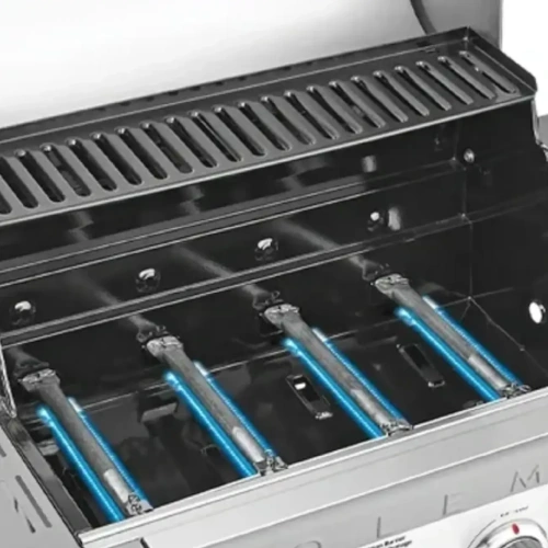 Coleman-Revolution™-4-Burner-with-Side-Burner-Flame Coleman-Revolution™-4-Burner-with-Side-Burner-Flame